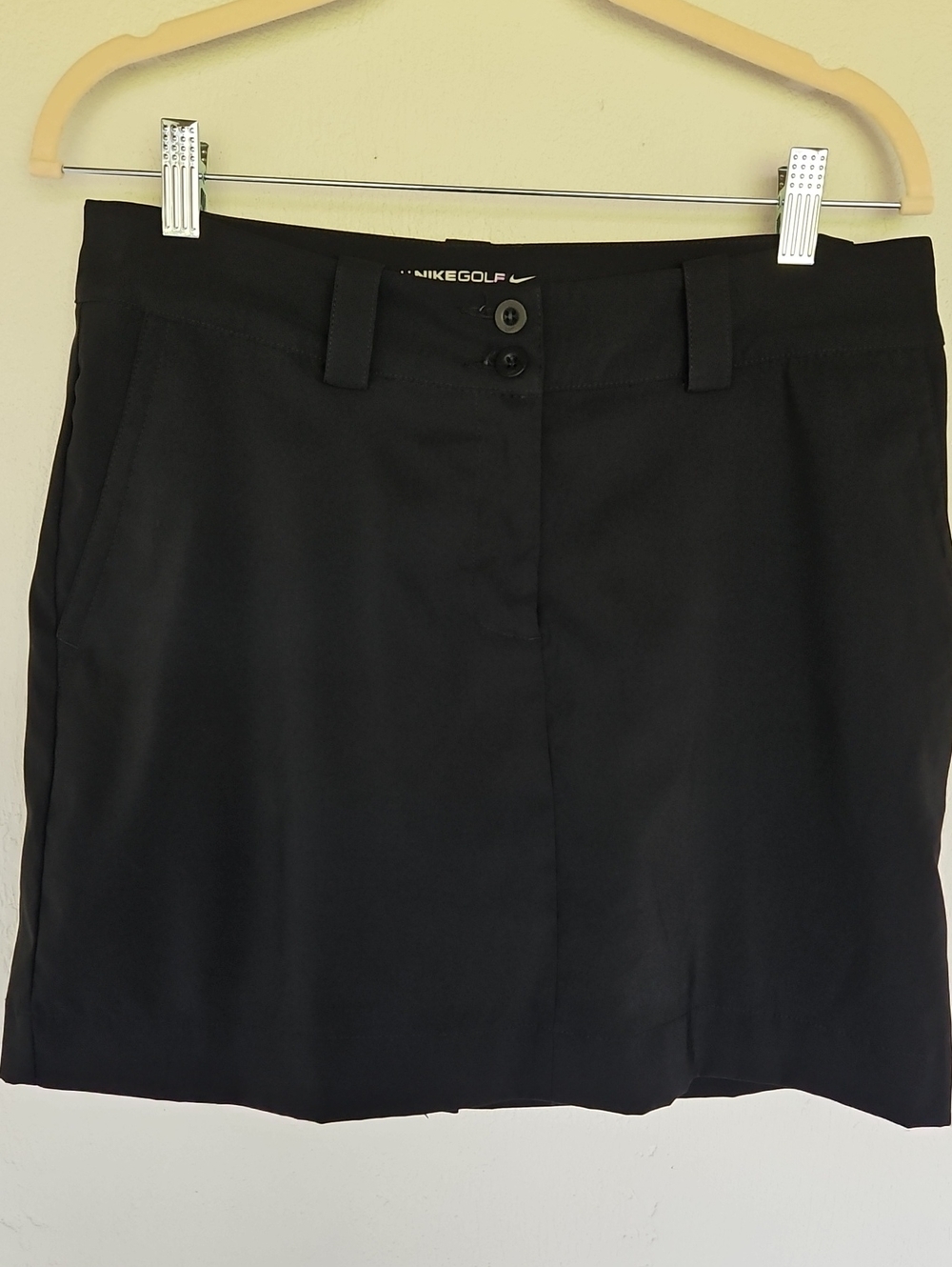 Nike Dri Fit Tour Performance Women’s Black Golf Skort Size 6